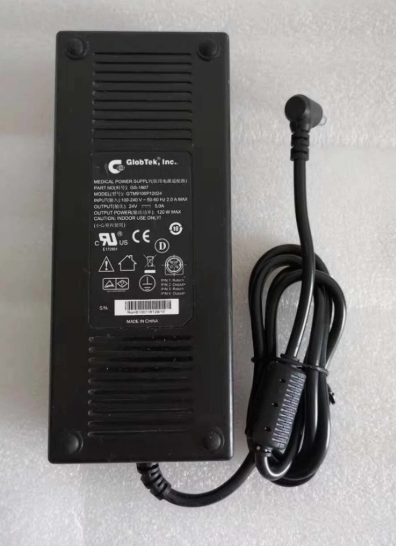 *Brand NEW* AC Adapter GlobTek GT-9100P12024 24V 5A 5.5*2.5mm POWER Supply